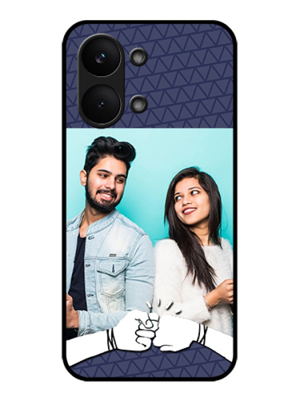 Custom Poco X8 Pro Max 5G Custom Glass Phone Case - With Best Friends Design