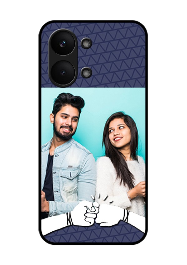 Poco X8 Pro Max 5G Custom Glass Phone Case - With Best Friends Design