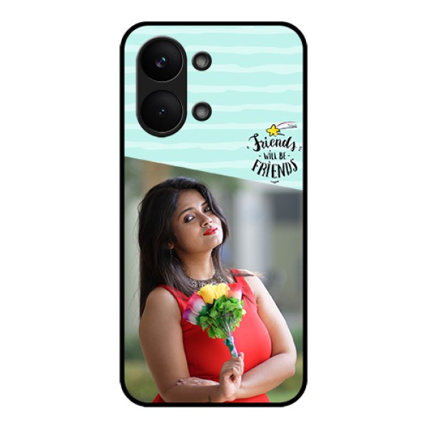 Poco X8 Pro Max 5G Custom Glass Phone Case - Friends Picture Icon Design