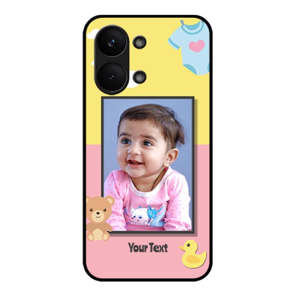 Poco X8 Pro Max 5G Custom Glass Phone Case - Kids 2 Color Design