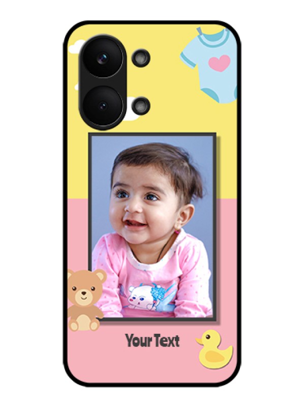 Custom Poco X8 Pro Max 5G Custom Glass Phone Case - Kids 2 Color Design