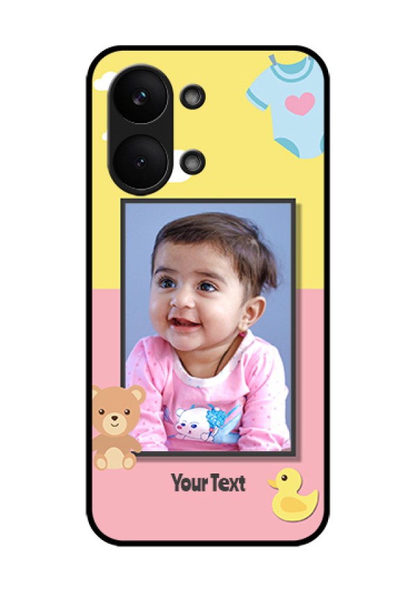 Poco X8 Pro Max 5G Custom Glass Phone Case - Kids 2 Color Design
