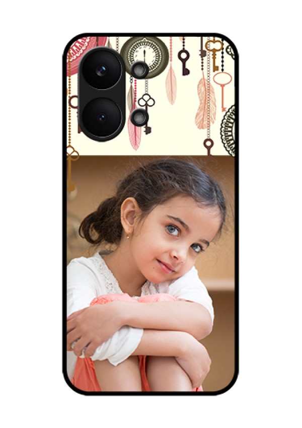 Poco X8 Pro Max 5G Custom Glass Phone Case - Boho Style Design