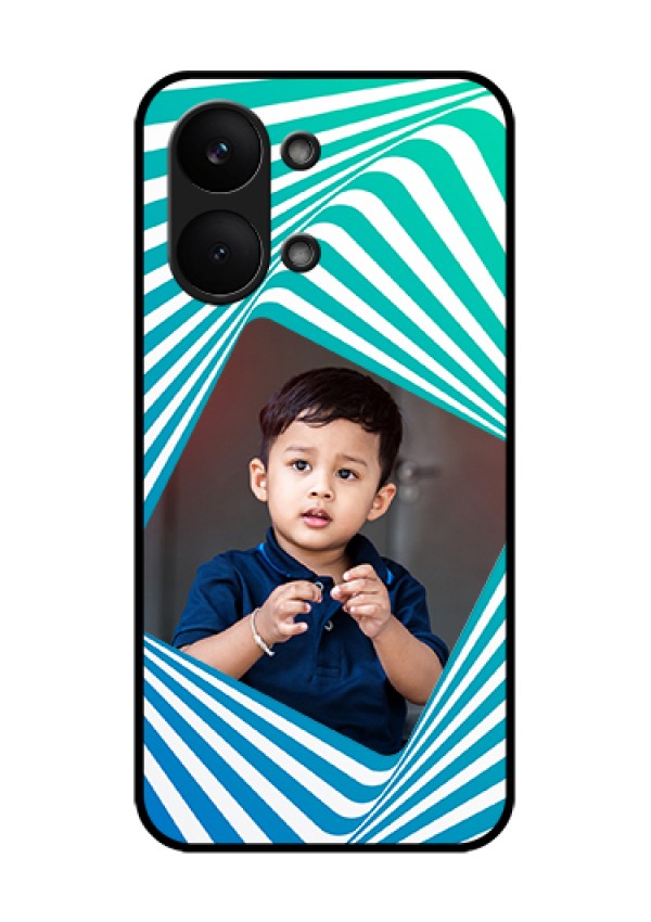 Poco X8 Pro Max 5G Custom Glass Phone Case - Abstract Spiral Design