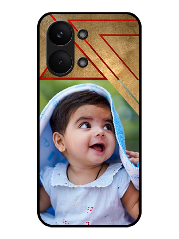 Custom Poco X8 Pro Max 5G Custom Glass Phone Case - Gradient Abstract Texture Design