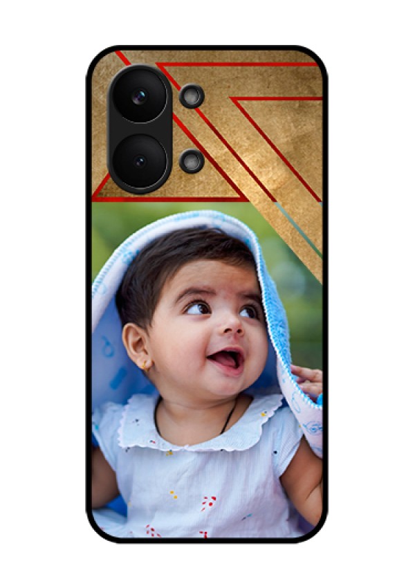 Poco X8 Pro Max 5G Custom Glass Phone Case - Gradient Abstract Texture Design