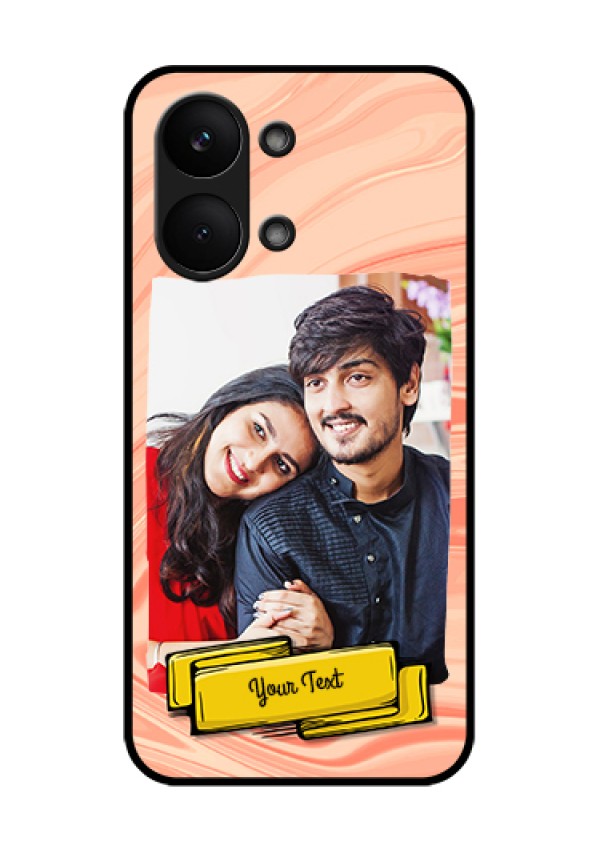 Poco X8 Pro Max 5G Custom Glass Phone Case - Marble Texture Design