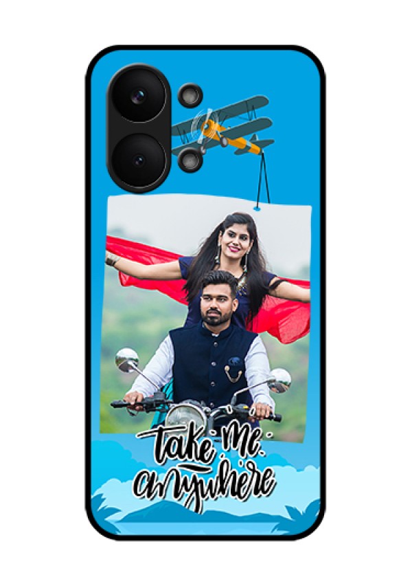 Poco X8 Pro Max 5G Custom Glass Phone Case - Traveller Design