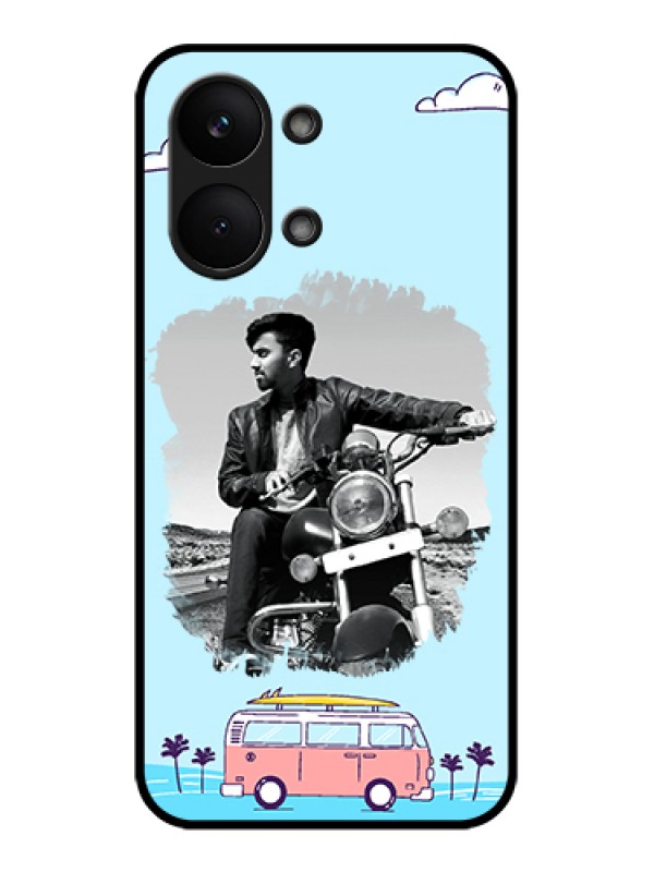 Custom Poco X8 Pro Max 5G Custom Glass Phone Case - Travel & Adventure Design