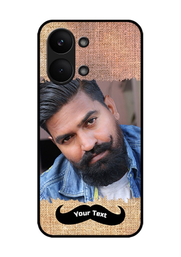 Poco X8 Pro Max 5G Custom Glass Phone Case - With Texture Design