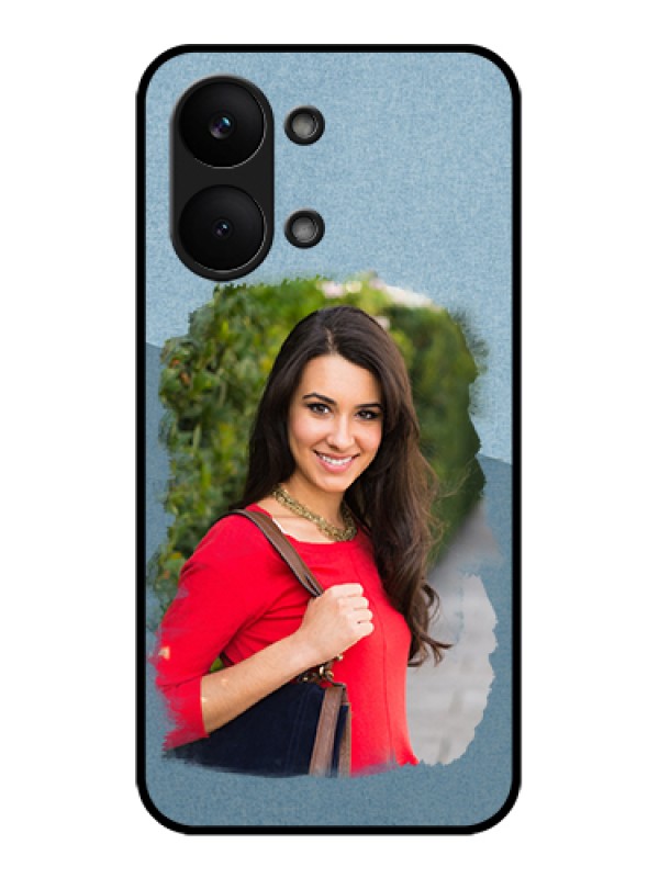 Custom Poco X8 Pro Max 5G Custom Glass Phone Case - Grunge Line Art Design