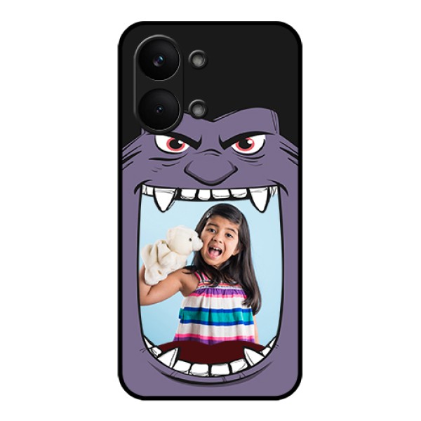 Poco X8 Pro Max 5G Custom Glass Phone Case - Angry Monster Design