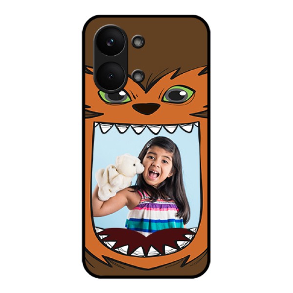 Poco X8 Pro Max 5G Custom Glass Phone Case - Owl Monster Back Case Design Poco X8 Pro Max 5G Custom Glass Phone Case - Owl Monster Back Case Design