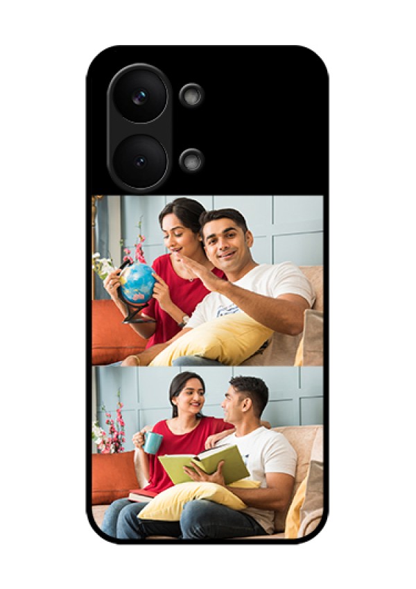 Poco X8 Pro Max 5G Custom Glass Phone Case - 2 Images Design