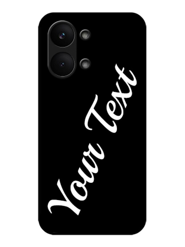 Custom Poco X8 Pro Max 5G Custom Glass Phone Case - With Your Name Design