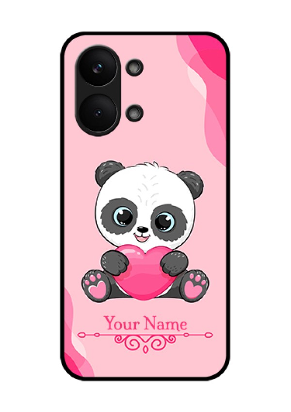 Poco X8 Pro Max 5G Custom Glass Phone Case - Cute Panda Design