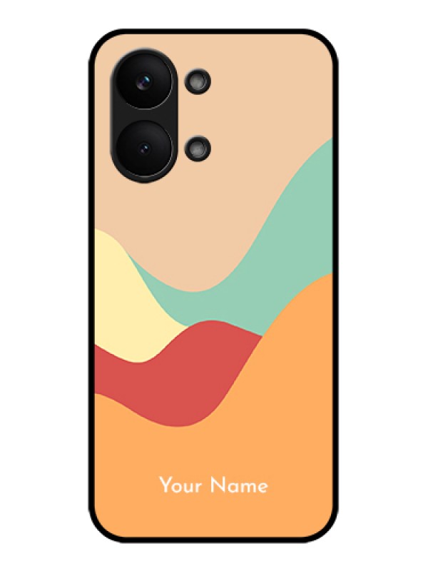 Custom Poco X8 Pro Max 5G Custom Glass Phone Case - Ocean Waves Multi - Colour Design