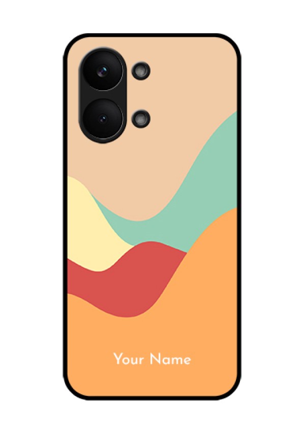 Poco X8 Pro Max 5G Custom Glass Phone Case - Ocean Waves Multi - Colour Design