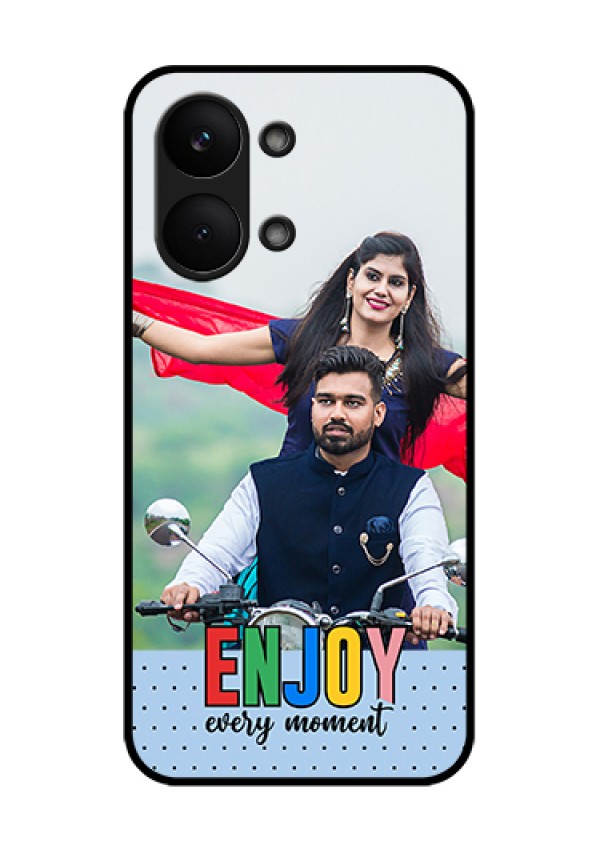 Poco X8 Pro Max 5G Custom Glass Phone Case - Enjoy Every Moment Design