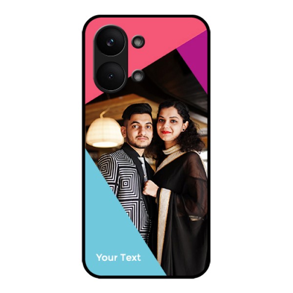 Poco X8 Pro Max 5G Custom Glass Phone Case - Stacked Triple Colour Design Poco X8 Pro Max 5G Custom Glass Phone Case - Stacked Triple Colour Design