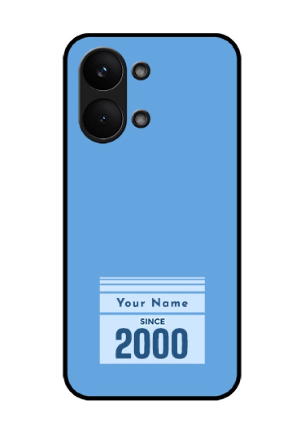 Poco X8 Pro Max 5G Custom Glass Phone Case - Custom Year Of Birth Design
