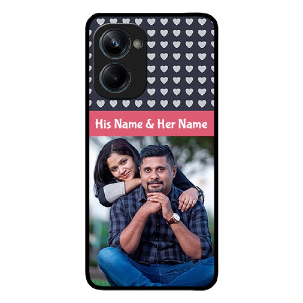 Realme 10 Pro 5G Custom Glass Mobile Case - Love Symbols Design