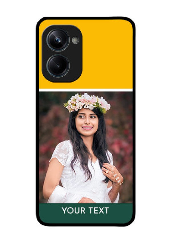 Realme 10 Pro 5G Photo Printing on Glass Case - Love You Design
