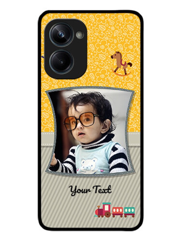 Custom Realme 10 Pro 5G Personalized Glass Phone Case - Baby Picture Upload Design