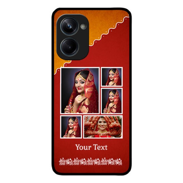 Realme 10 Pro 5G Personalized Glass Phone Case - Wedding Pic Upload Design Realme 10 Pro 5G Personalized Glass Phone Case - Wedding Pic Upload Design