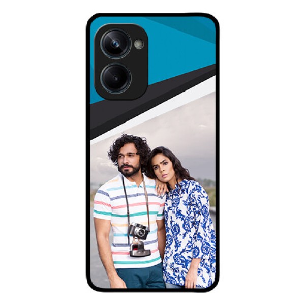 Realme 10 Pro 5G Photo Printing on Glass Case - Simple Pattern Photo Upload Design Realme 10 Pro 5G Photo Printing on Glass Case - Simple Pattern Photo Upload Design