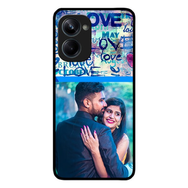 Realme 10 Pro 5G Custom Glass Mobile Case - Colorful Love Design
