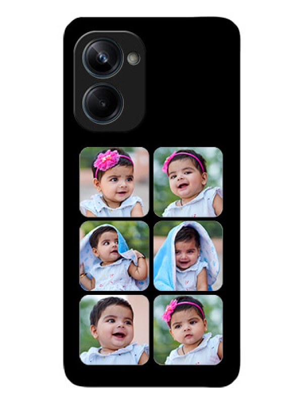 Custom Realme 10 Pro 5G Photo Printing on Glass Case - Multiple Pictures Design