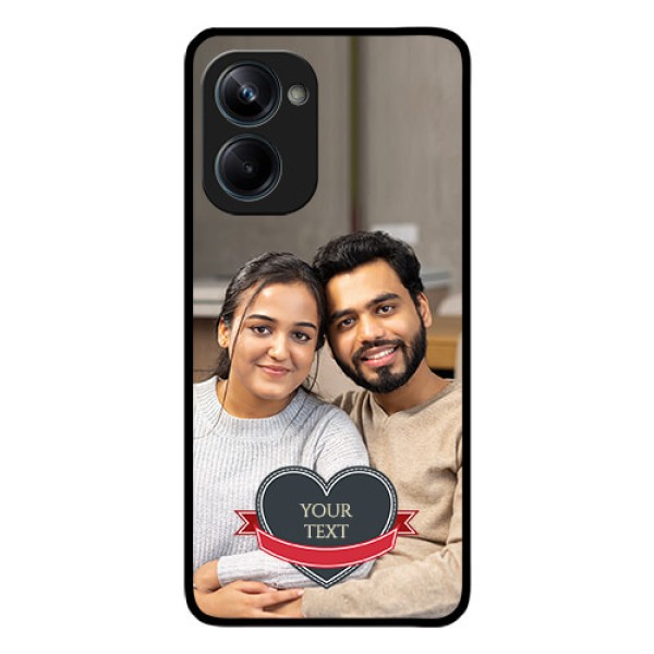 Realme 10 Pro 5G Custom Glass Phone Case - Just Married Couple Design Realme 10 Pro 5G Custom Glass Phone Case - Just Married Couple Design