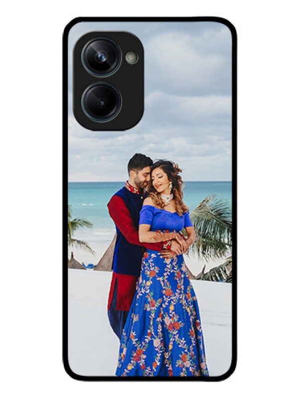 Custom Realme 10 Pro 5G Photo Printing on Glass Case - Upload Full Picture Design