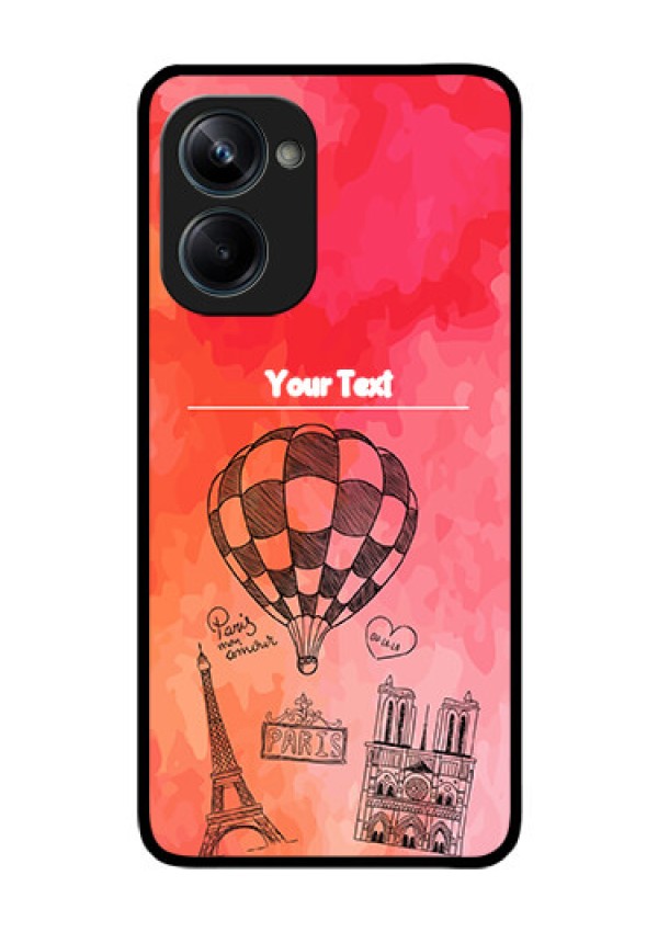 Realme 10 Pro 5G Custom Glass Phone Case - Paris Theme Design