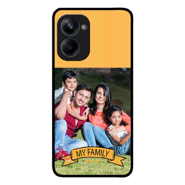 Realme 10 Pro 5G Custom Glass Phone Case - My Family Design