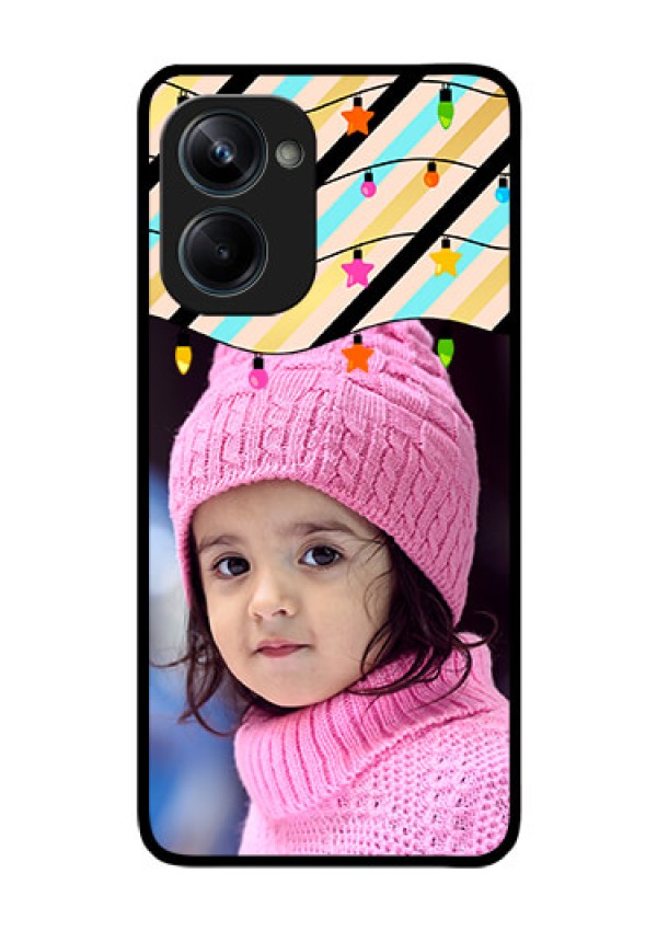 Realme 10 Pro 5G Custom Glass Mobile Case - Lights Hanging Design