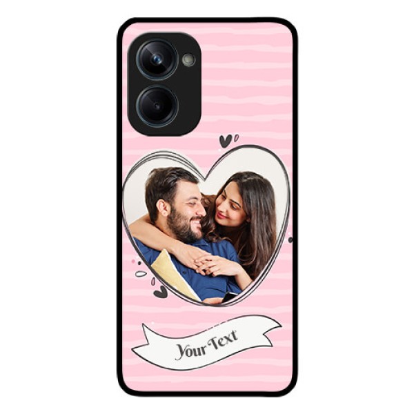 Realme 10 Pro 5G Custom Glass Phone Case - Vintage Heart Design