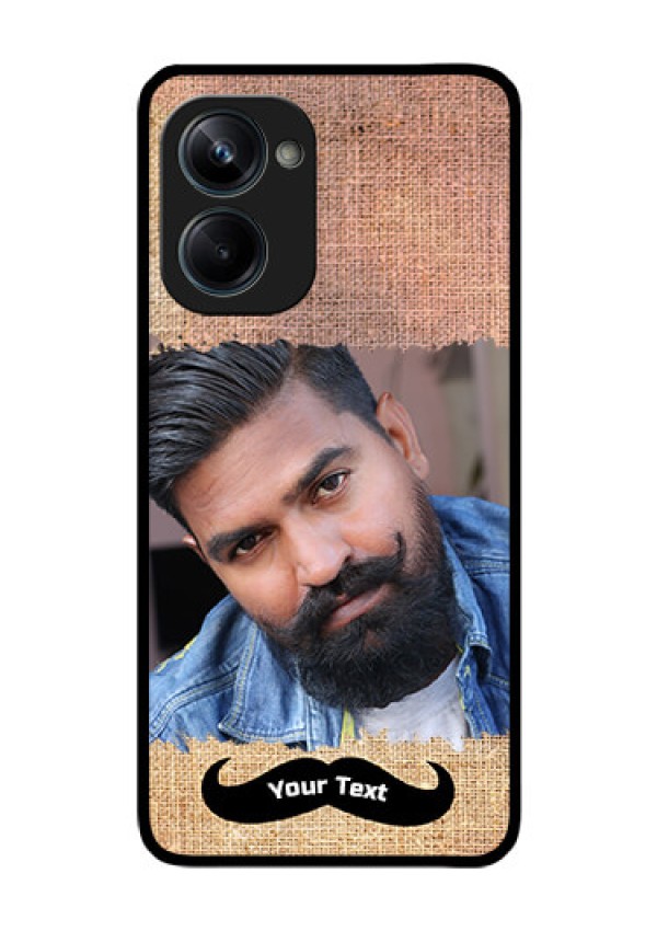 Realme 10 Pro 5G Personalized Glass Phone Case - with Texture Design