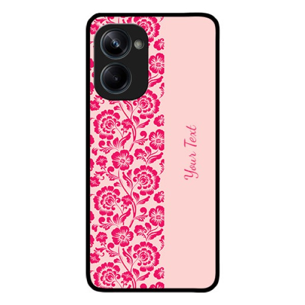 Realme 10 Pro 5G Custom Glass Phone Case - Attractive Floral Pattern Design Realme 10 Pro 5G Custom Glass Phone Case - Attractive Floral Pattern Design