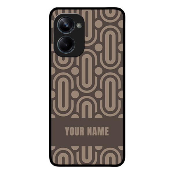 Realme 10 Pro 5G Custom Glass Phone Case - Captivating Zero Pattern Design Realme 10 Pro 5G Custom Glass Phone Case - Captivating Zero Pattern Design