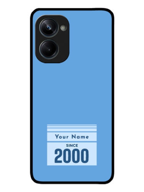 Custom Realme 10 Pro 5G Custom Glass Mobile Case - Custom Year of birth Design