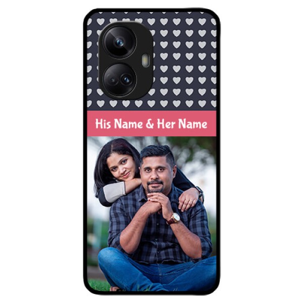 Realme 10 Pro Plus 5G Custom Glass Mobile Case - Love Symbols Design