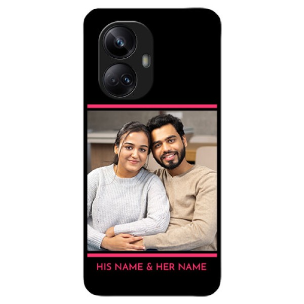Realme 10 Pro Plus 5G Custom Glass Mobile Case - with Add Text Design