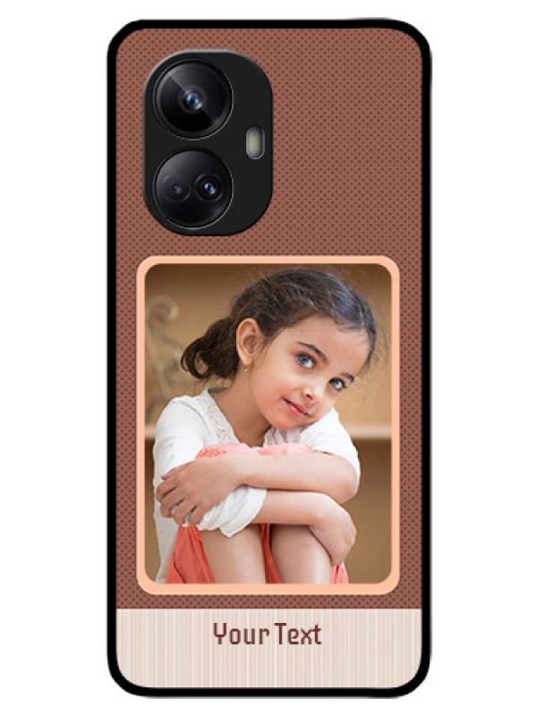 Custom Realme 10 Pro Plus 5G Custom Glass Phone Case - Simple Pic Upload Design