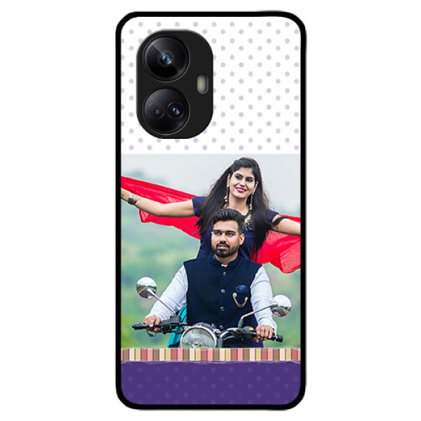 Realme 10 Pro Plus 5G Photo Printing on Glass Case - Cute Family Design