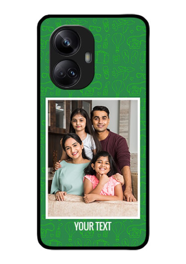 Realme 10 Pro Plus 5G Personalized Glass Phone Case - Picture Upload Design