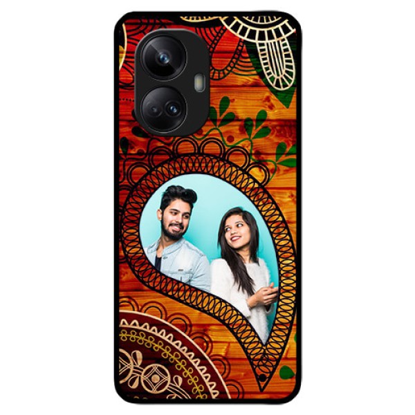 Realme 10 Pro Plus 5G Personalized Glass Phone Case - Abstract Colorful Design Realme 10 Pro Plus 5G Personalized Glass Phone Case - Abstract Colorful Design