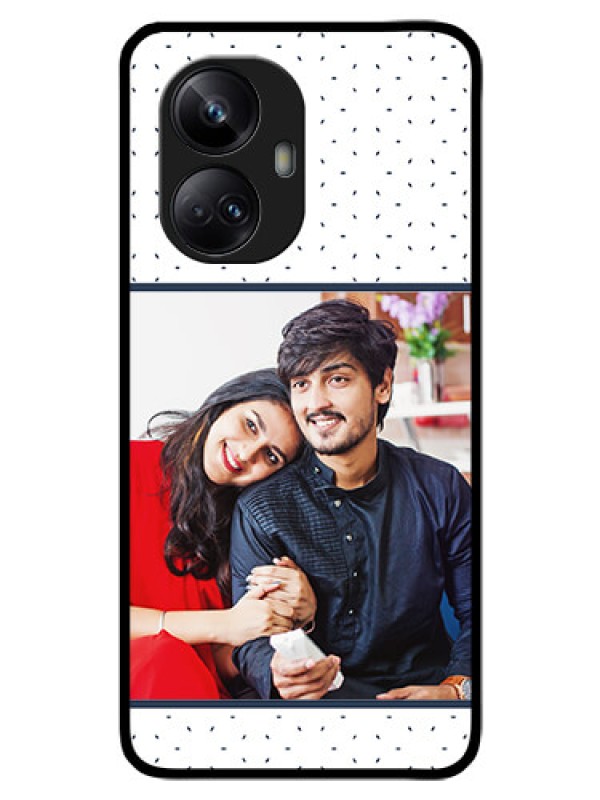 Custom Realme 10 Pro Plus 5G Personalized Glass Phone Case - Premium Dot Design