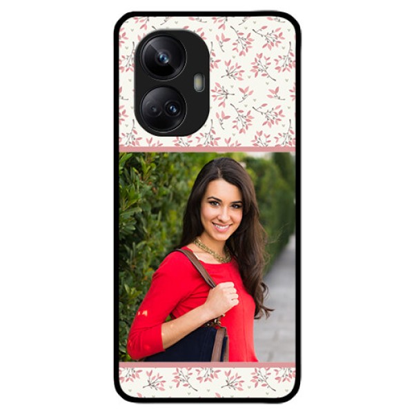 Realme 10 Pro Plus 5G Custom Glass Phone Case - Premium Floral Design